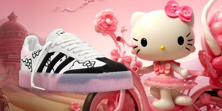 The Hello Kitty x adidas Samba 2.0 Is The Sneaker Of Our Dreams