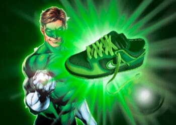 Wear These Green Lantern x Nike Dunk Sneakers On The Brightest Day & Blackest Night