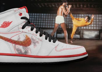 "Enter the Dragon" Year With These Bruce Lee Air Jordan 1 Sneakers