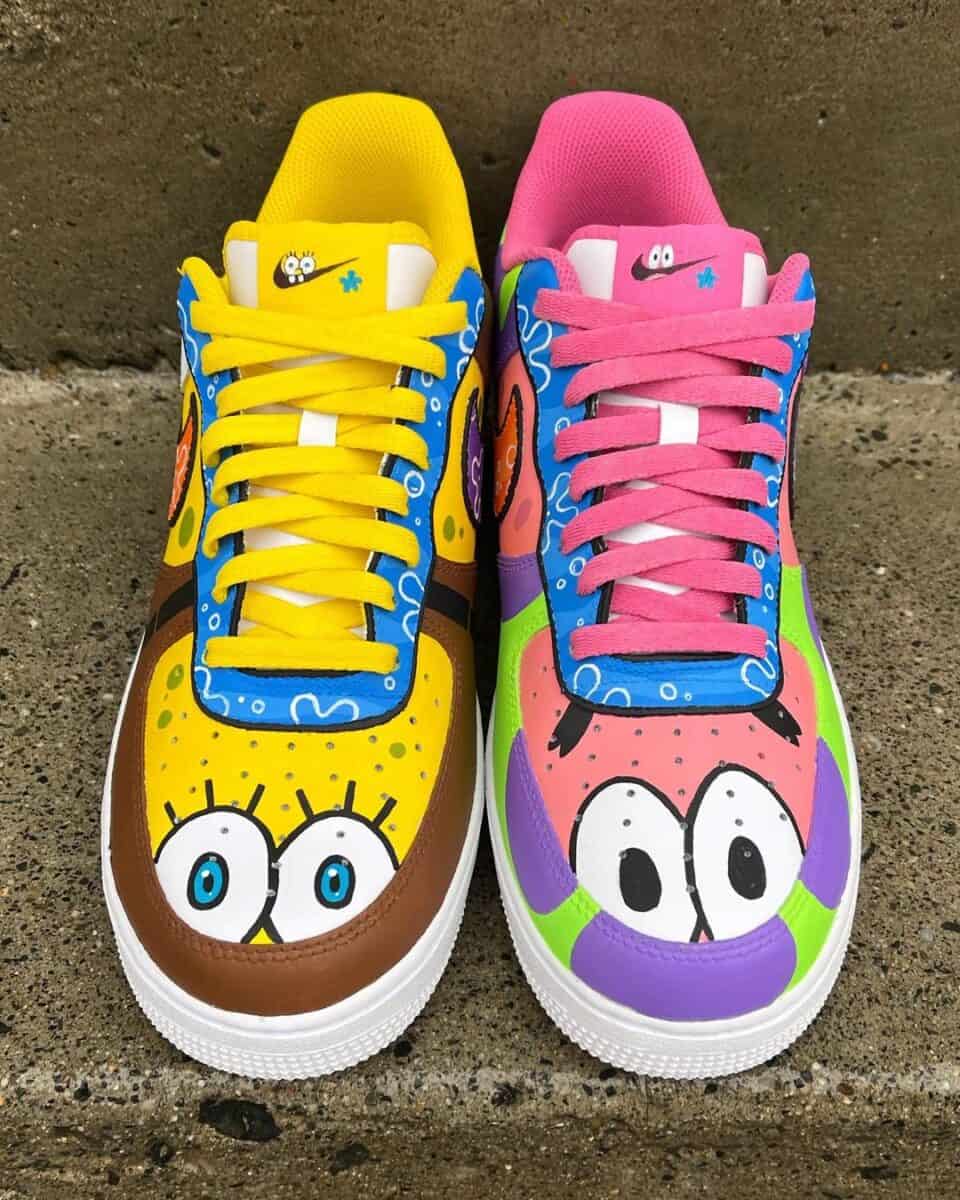 SpongeBob and Patrick sneakers