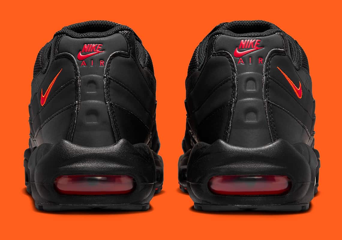 Nike Air Max 95 "Black/Red/Orange" Is A Bit Late For Halloween