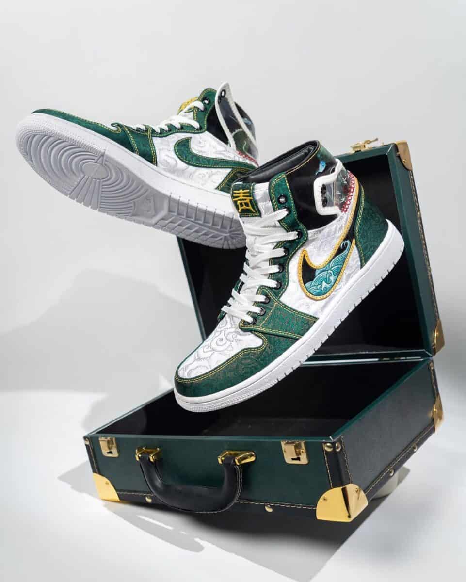 Bruce Lee Sneakers For Fans Who Don’t Love Yellow And Black: Green Dragon LUX