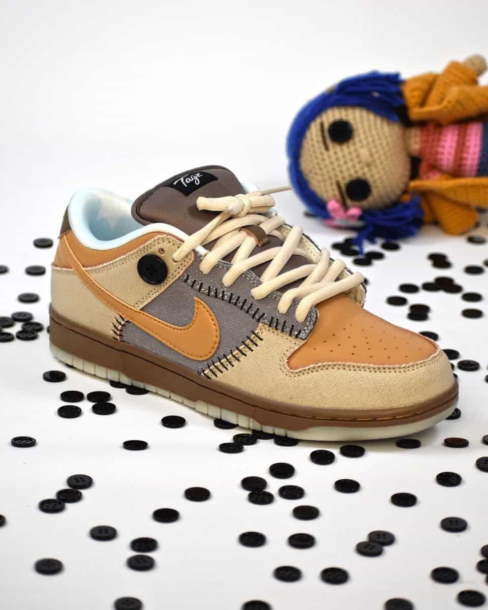 These Coraline x Nike Dunk Low Sneakers Are Other Worldly