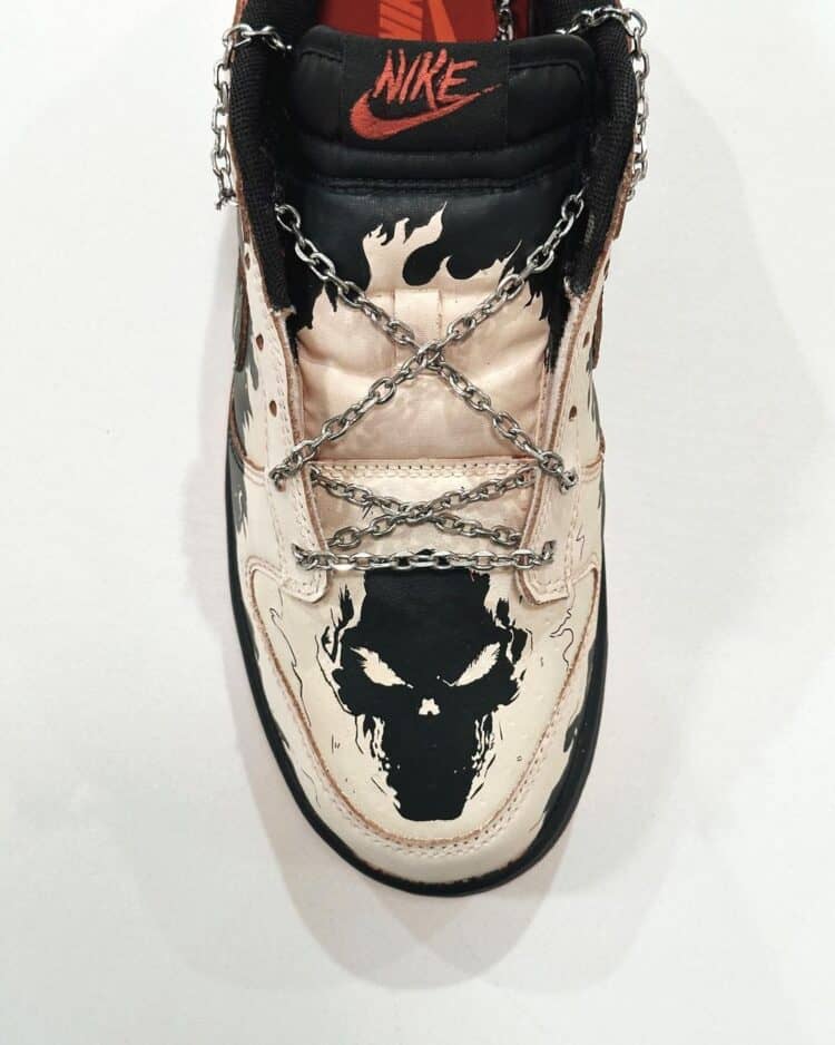 Ghost Rider Dunks These Ghost Rider Dunks Are Super Hot