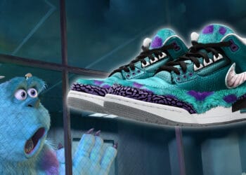 Air Jordan 3 x Monsters Inc. "Sulley" Sneakers