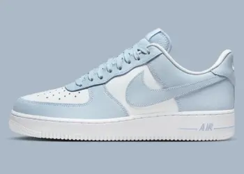 Baby Blue & Oversized: Stunning New Air Force 1 Sneakers