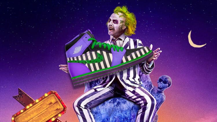 Beetlejuice Air Jordan Sneakers