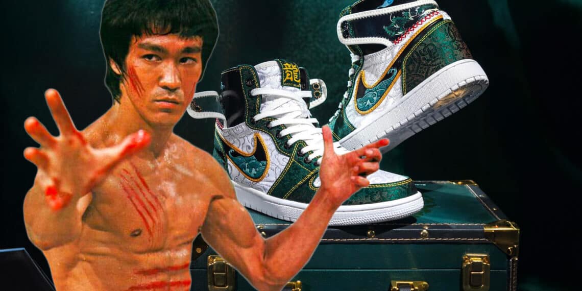 Bruce Lee Green Dragon LUX Sneakers For Fans Who Don’t Love Yellow & Black