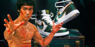 Bruce Lee Green Dragon LUX Sneakers For Fans Who Dont Love Yellow Black