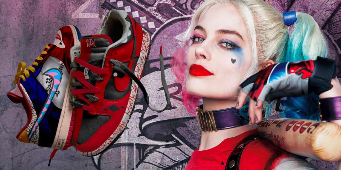 Harley Quinn x Nike Dunk Low Sneaker