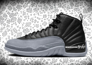 Nike Air Jordan 12 "Black/Wolf Grey" Drops Next Fall
