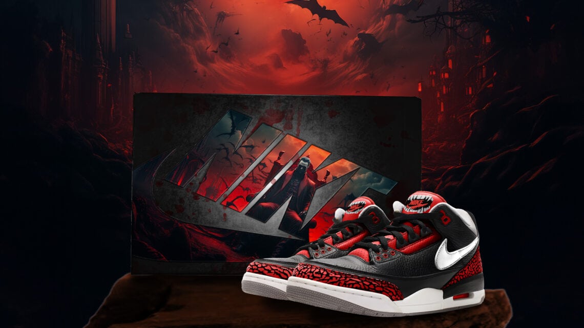 Nike Air Jordan 3 "Dracula" Sneakers