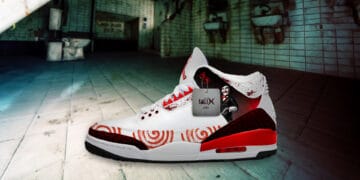 Saw X Nike Air Jordan 3 Sneakers