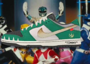 Mighty Morphin Power Rangers x Nike Dunk Lows