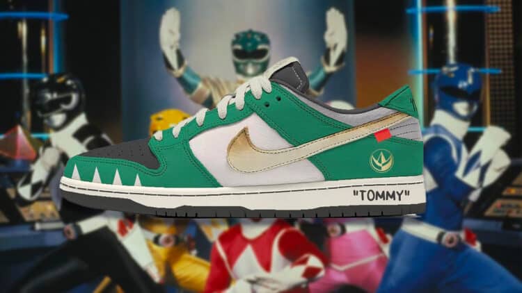 Sneakers Mighty Morphin Power Rangers x Nike Dunk Lows 1