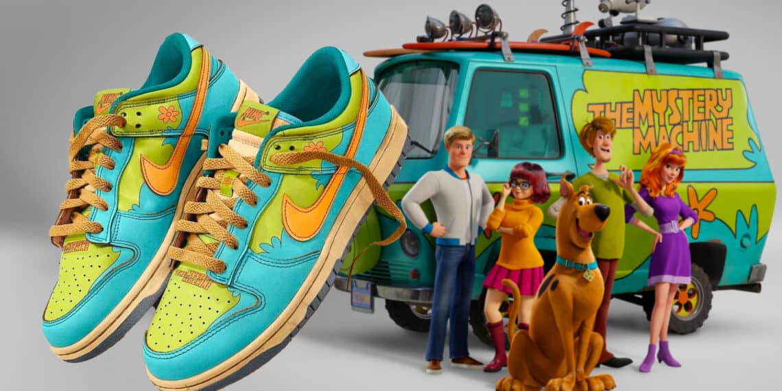 “The Mystery Machine” Nike Dunk Low Sneakers Are Perfect For Halloween