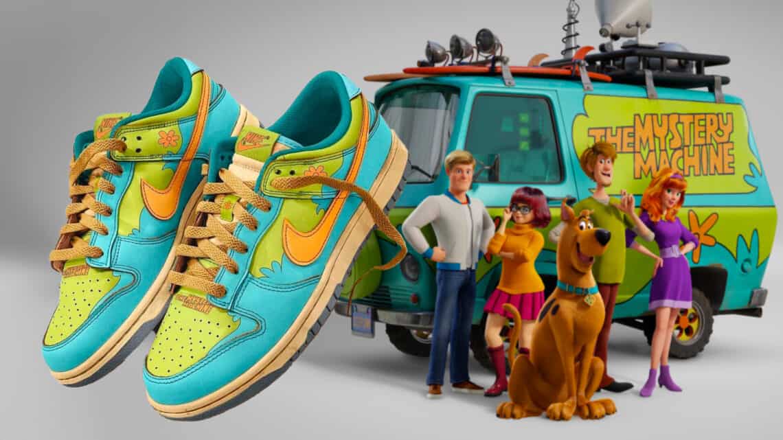 The Mystery Machine Nike Dunk Low Sneakers Are Perfect For Halloween