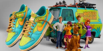 The Mystery Machine Nike Dunk Low Sneakers Are Perfect For Halloween