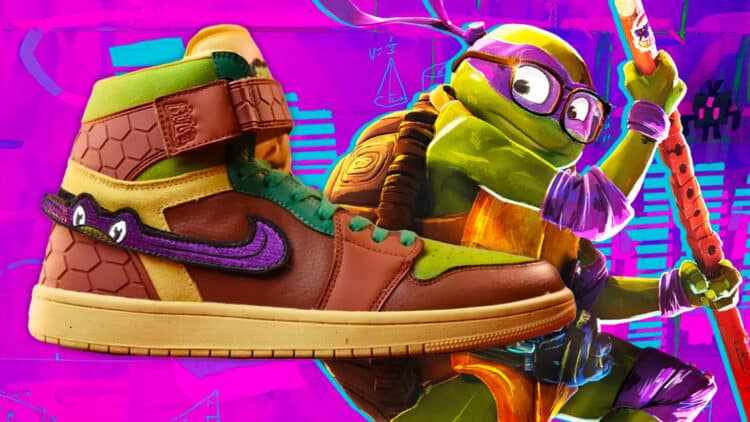 These Air Jordan 1 x Teenage Mutant Ninja Turtle Sewer Stompers Sneakers Are Amazing