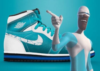 These "Frozone" Air Jordan 1 High Sneakers Are Incredible