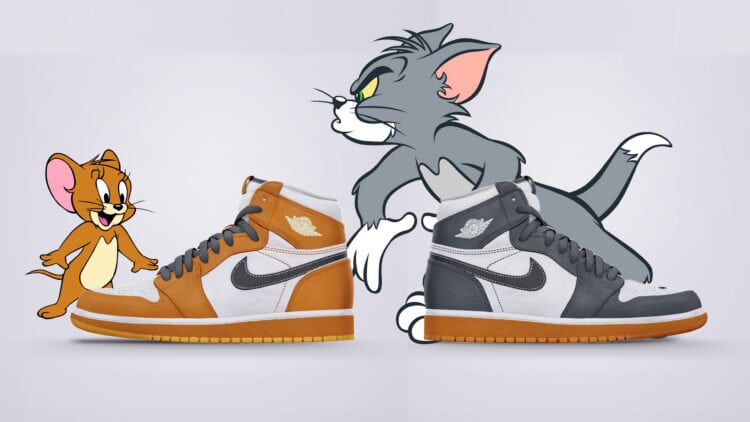 Tom Jerry Air Jordan 1