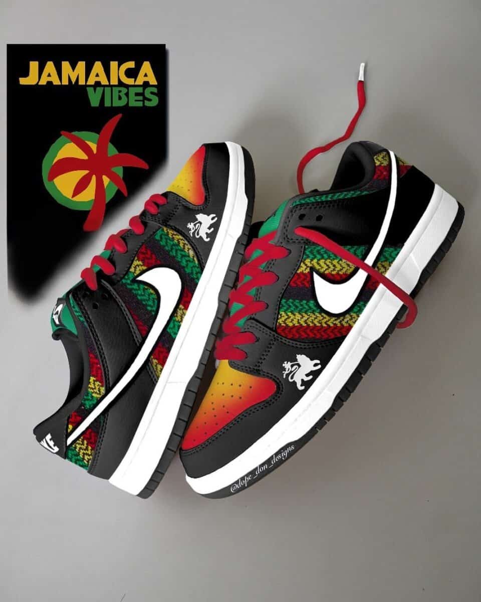 These Rastafari x Nike SB Dunk Sneakers Are Respectful And Fun