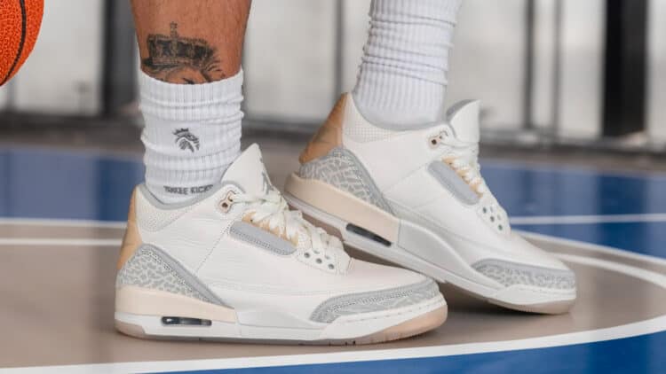 Air Jordan 3 Craft Ivory Sneakers