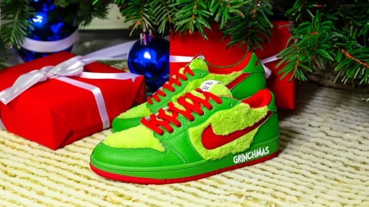 Heres Where To Buy The Grinchmas Air Jordan 1 Low This Christmas