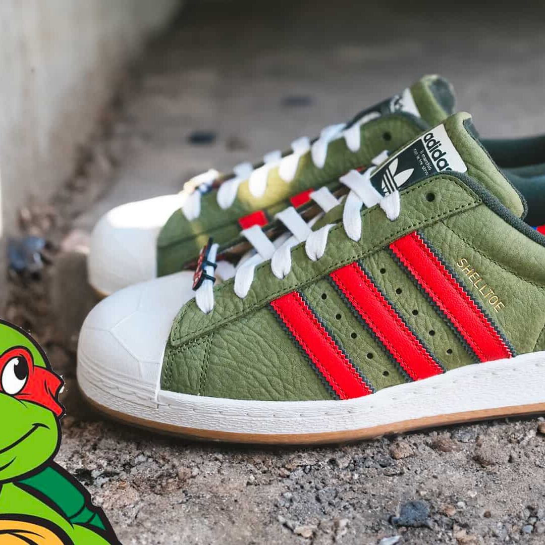 adidas gazelle silver green womens ADIDAS TMNT SHELLTOE – PRIVATE SNEAKERS
