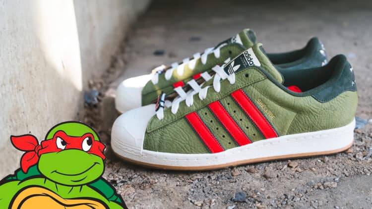 Teenage Mutant Ninja Turtles X Adidas Superstars 