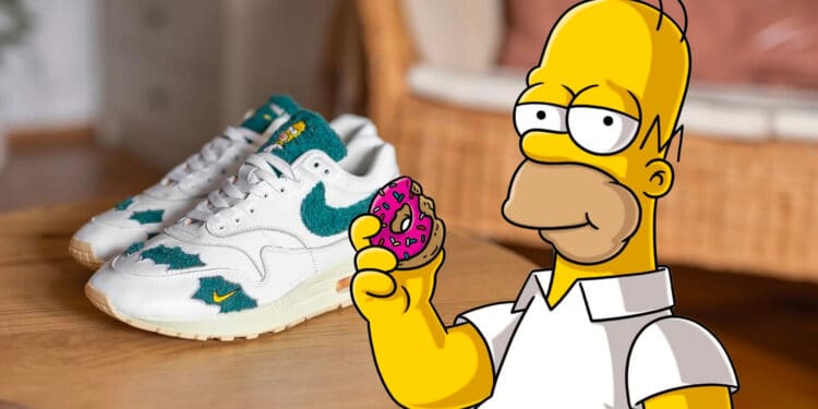 These Limited Air Max Sneakers Gets A Homer Hom Air Look