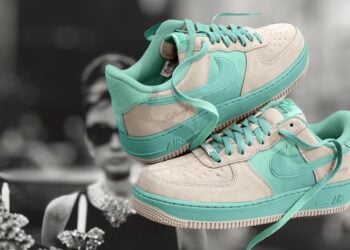These Nike Air Force 1 x Tiffany & Co. Custom Sneakers Are Perfect