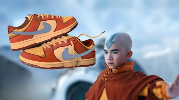 Avatar: The Last Airbender Aang x Nike SB Dunk Low Sneakers