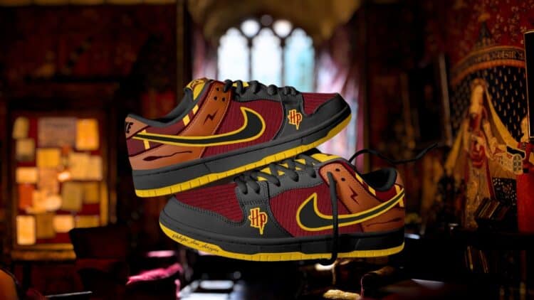 Ten Points To Gryffindor! - Harry Potter x Nike SB Sneakers