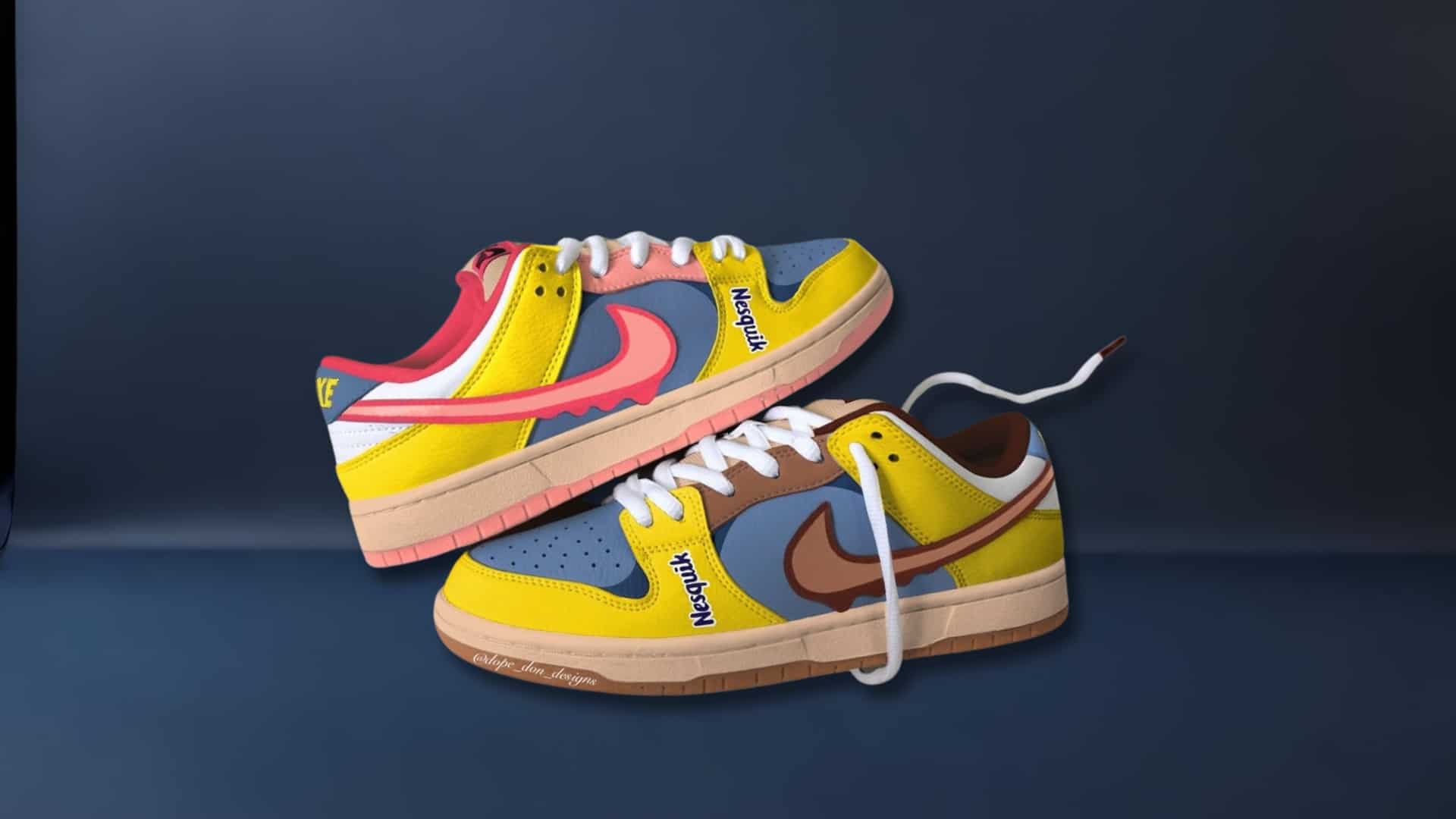 Nesquik Nike Dunks Are A Sweet Treat