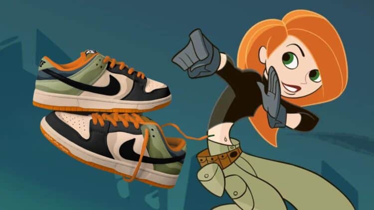 Kim Possible x Nike SB Dunk Sneakers