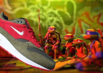 These Air Max 1 Ninja Turtles Sneakers Are A Must-Have
