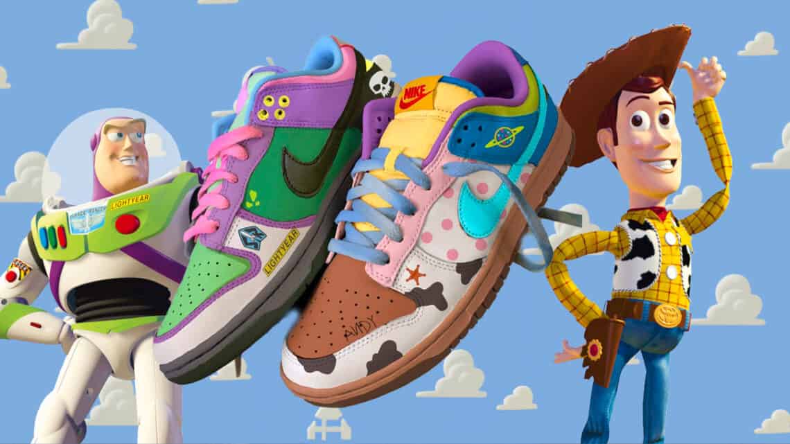 What The "Toy Story" Nike Dunk Low Sneaker Features All The Characters