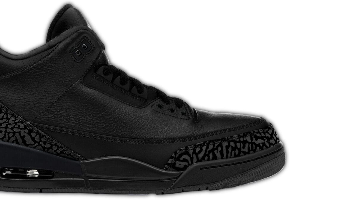 The Air Jordan 3 Gets A Stunning "Black Python" Look