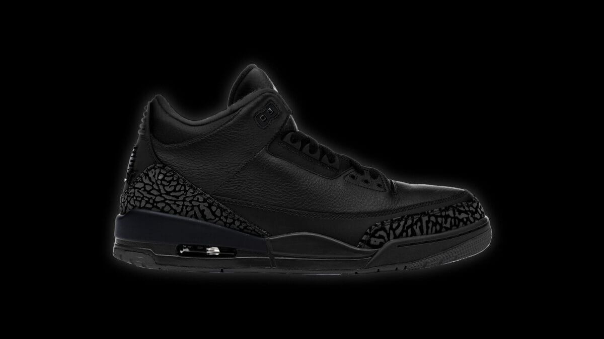 The Air Jordan 3 Gets A Stunning "Black Python" Look