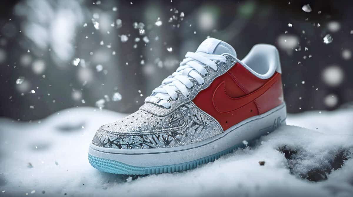 Air force 1 store snow