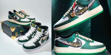 Green Dragon Air Force 1 Lux