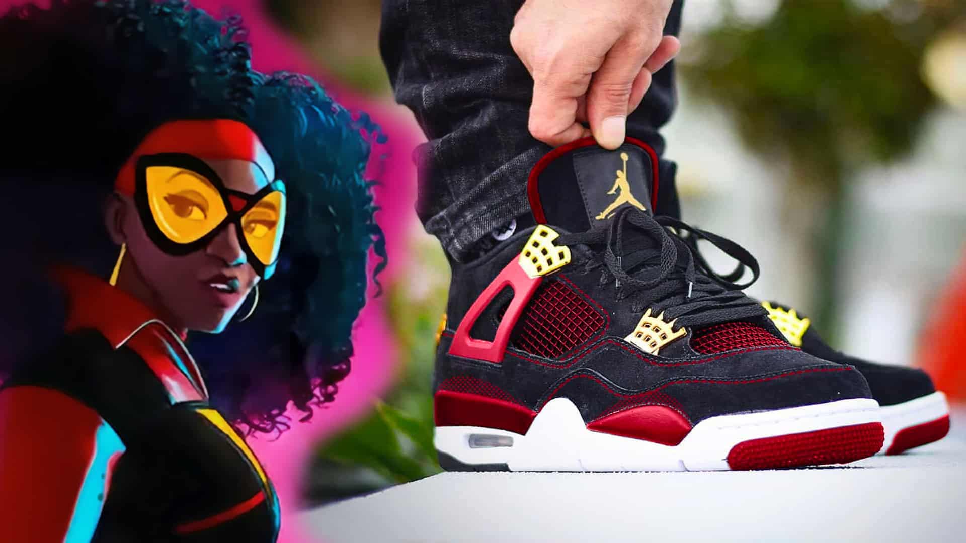 jordan x spider verse