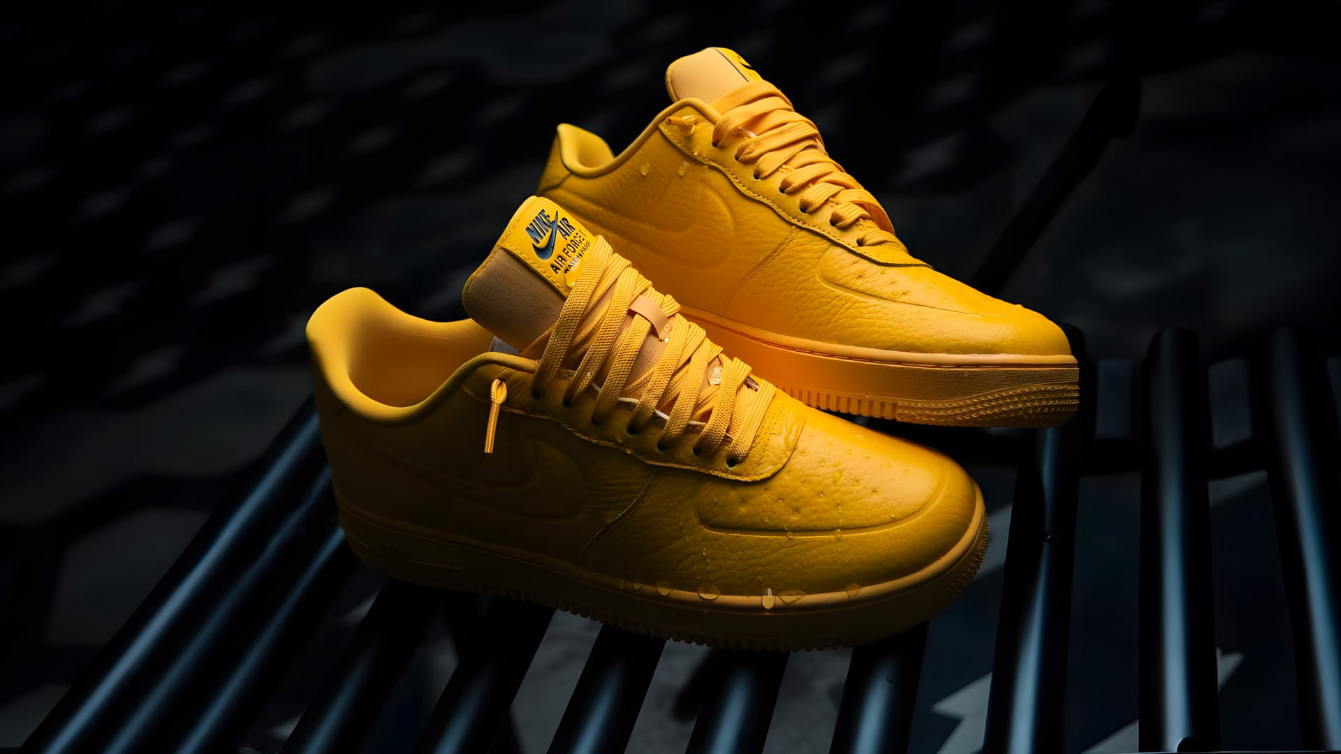 Nike air force 1 07 store university gold