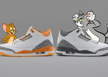 Air Jordan 3 Tom and Jerry sneakers