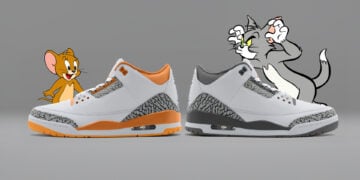 Air Jordan 3 Tom and Jerry sneakers