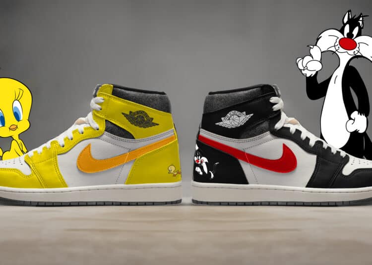 These Sylvester And Tweety Sneakers Are Beautiful