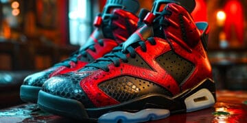 Air Jordan 6 "Red Python" Slithers With Cool