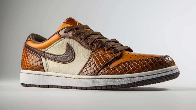 Brogue Python Air Jordan 1 Low