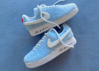"Certified Lover Boy" Air Force 1 Sneakers - Knit To Perfection